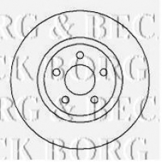 BBD4254 BORG & BECK Тормозной диск