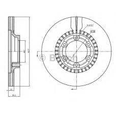 0 986 BB4 352 BOSCH Тормозной диск