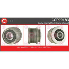 CCP90183 CASCO Ременный шкив, генератор