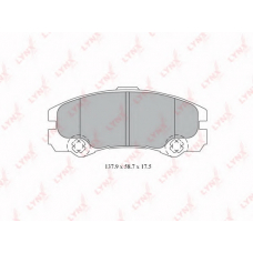 BD5919 LYNX Дисковые тормозные колодки advics