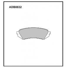 ADB0832 Allied Nippon Тормозные колодки