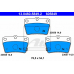 13.0460-5849.2 ATE Комплект тормозных колодок, дисковый тормоз