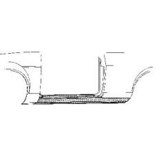 1850.02 VAN WEZEL Накладка порога