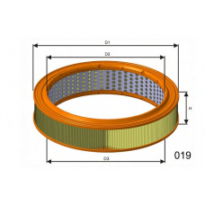 R715 MISFAT Воздушный фильтр