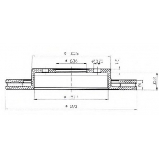 BDC4364 QUINTON HAZELL Тормозной диск