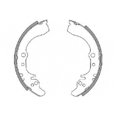 32803 SPIDAN Комплект тормозных колодок