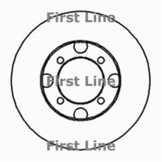 FBD042 FIRST LINE Тормозной диск