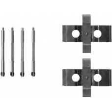 MBA1296 MINTEX Комплектующие, колодки дискового тормоза