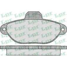 05P464 LPR Комплект тормозных колодок, дисковый тормоз