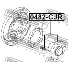 0482-CJR FEBEST Ступица колеса