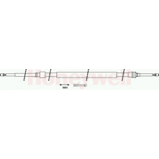 432899B BENDIX Трос, стояночная тормозная система