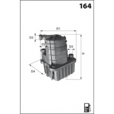 LFDF146 LUCAS FILTERS Топливный фильтр