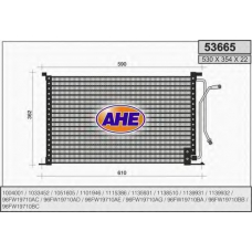 53665 AHE Конденсатор, кондиционер