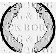BBS6254 BORG & BECK Комплект тормозных колодок