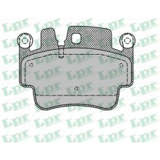 05P1371 LPR Комплект тормозных колодок, дисковый тормоз