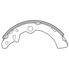 FN-7750 JNBK Колодки тормозные