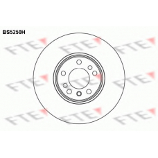 BS5250H FTE Тормозной диск