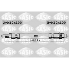 SBH4094 SASIC Тормозной шланг