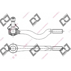 DE1162 DJ PARTS Наконечник поперечной рулевой тяги