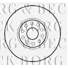 BBD5883S BORG & BECK Тормозной диск