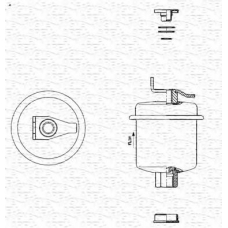 213908720000 MAGNETI MARELLI Топливный фильтр