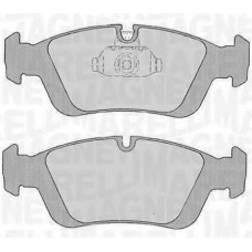 363916060155 MAGNETI MARELLI Комплект тормозных колодок, дисковый тормоз