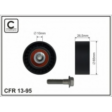 13-95 CAFFARO Натяжной ролик, поликлиновой  ремень