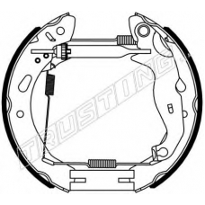 6442 TRUSTING Комплект тормозных колодок