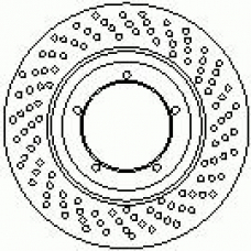 37639 KAWE Тормозной диск