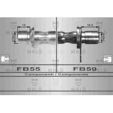 80130 Malo Тормозной шланг