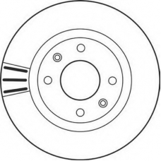 562128BC BENDIX Тормозной диск