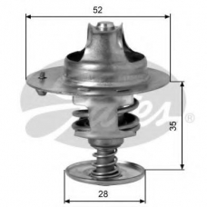 TH14178G2 GATES Термостат, охлаждающая жидкость