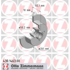 430.1463.00 ZIMMERMANN Тормозной диск