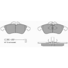 688.1 SIMER Комплект тормозных колодок, дисковый тормоз