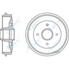 DRM9928 APEC Тормозной барабан