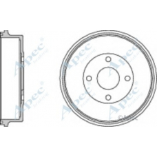 DRM9515 APEC Тормозной барабан