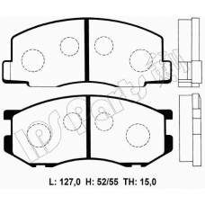 IBD-1239 IPS Parts Комплект тормозных колодок, дисковый тормоз