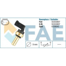 32705 FAE Датчик, температура охлаждающей жидкости