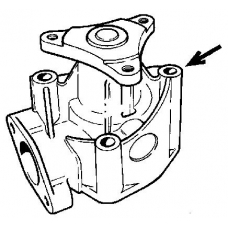 VKPC 82647 SKF Водяной насос