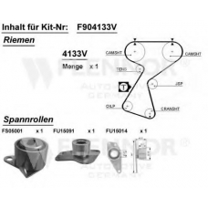 F914126V FLENNOR Комплект ремня грм