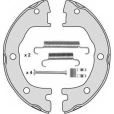 M784R MGA Комплект тормозных колодок, стояночная тормозная с