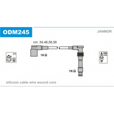 ODM245 JANMOR Комплект проводов зажигания