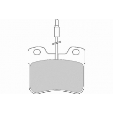 FD4175N NECTO Комплект тормозных колодок, дисковый тормоз