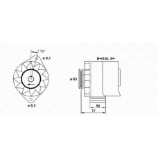 943356729010 MAGNETI MARELLI Генератор