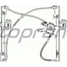 107 387 TOPRAN Подъемное устройство для окон