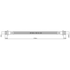 VBH797 MOTAQUIP Тормозной шланг