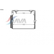 TO5560 AVA Конденсатор, кондиционер