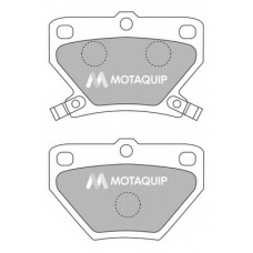 LVXL1013 MOTAQUIP Комплект тормозных колодок, дисковый тормоз