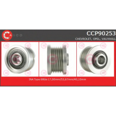 CCP90253 CASCO Ременный шкив, генератор