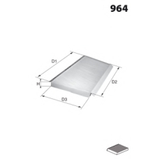 DP1110.12.0048 Dr!ve+ Фильтр, воздух во внутренном пространстве